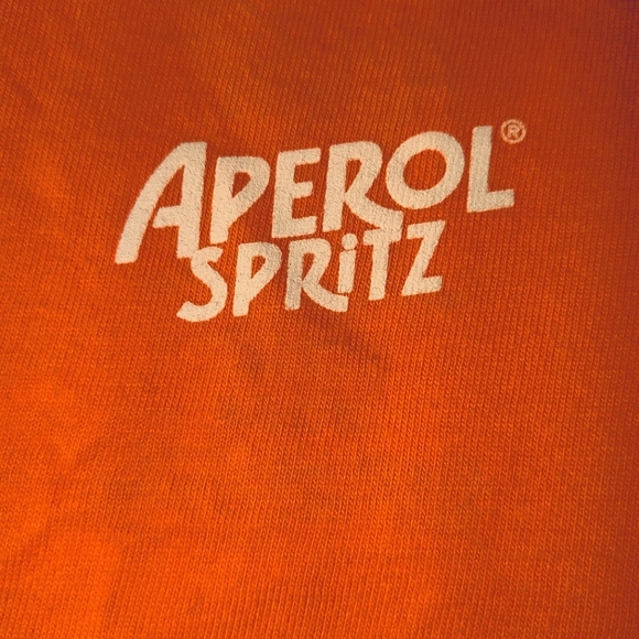 Aperol Spritz Size Large Orange Tank Top - Picture 5 of 5